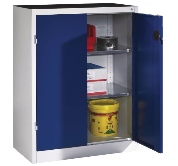 Armoire à portes battantes pour charges lourdes 2 tablettes CP