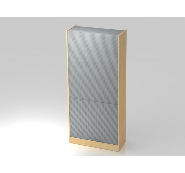 Armoire à rideau verticale - 5 niveaux - 90x40x200,4 cm - Hammerbacher