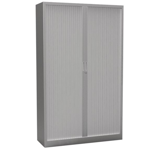 Armoire à rideaux Premium unie - Hauteur 198 cm