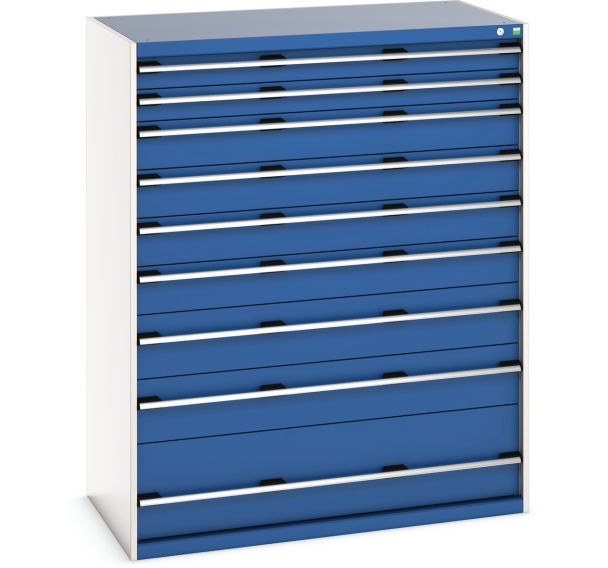 Armoire à tiroirs Cubio - 1600x1300x750mm - Bott