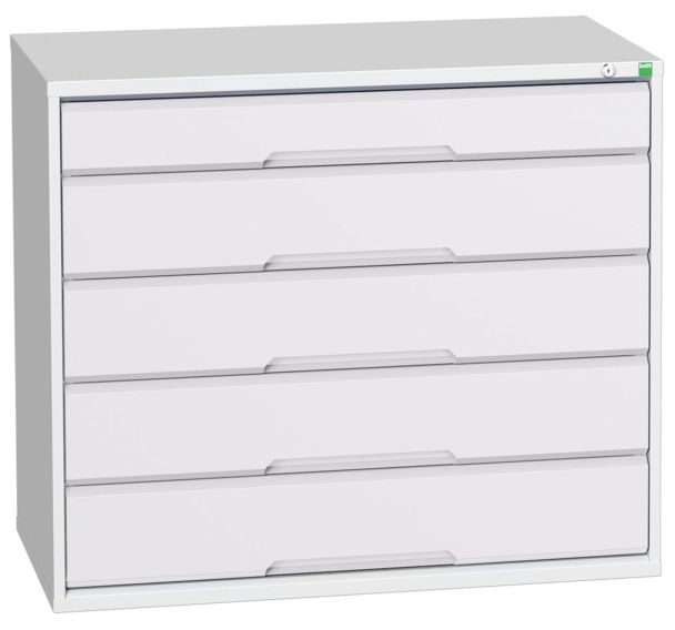 Armoire à tiroirs Verso - 900mm - 5 tiroirs - Bott