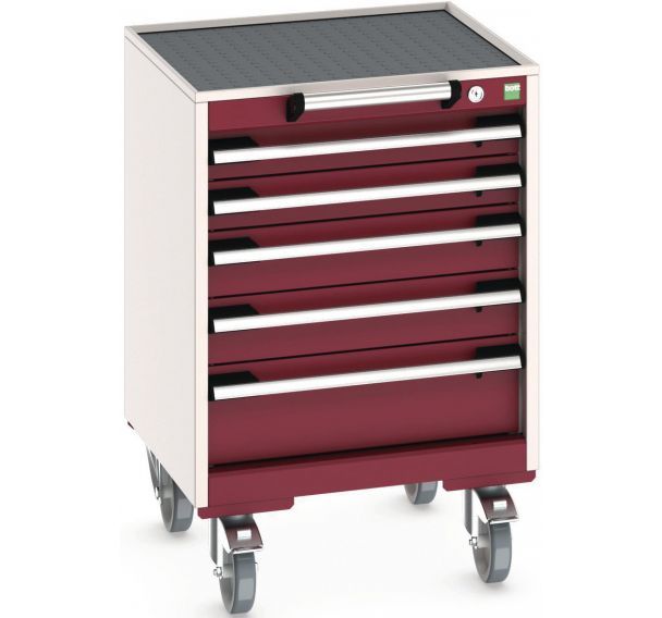 Armoire à tiroirs mobile Cubio - Largeur 52,5 cm_Bott
