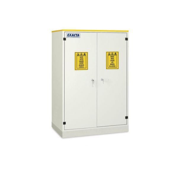 Armoire anti-corrosion en PVC 2 compartiments - 2 portes