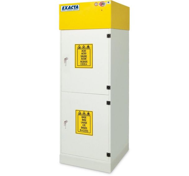 Armoire anti-corrosion en PVC haute - 2 portes superposées