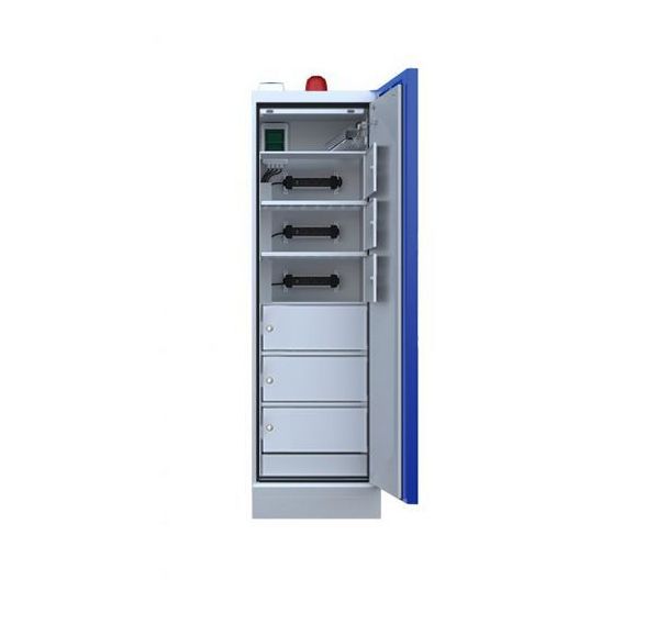 Armoire anti-feu 90 minutes avec prises et alarme - Exacta