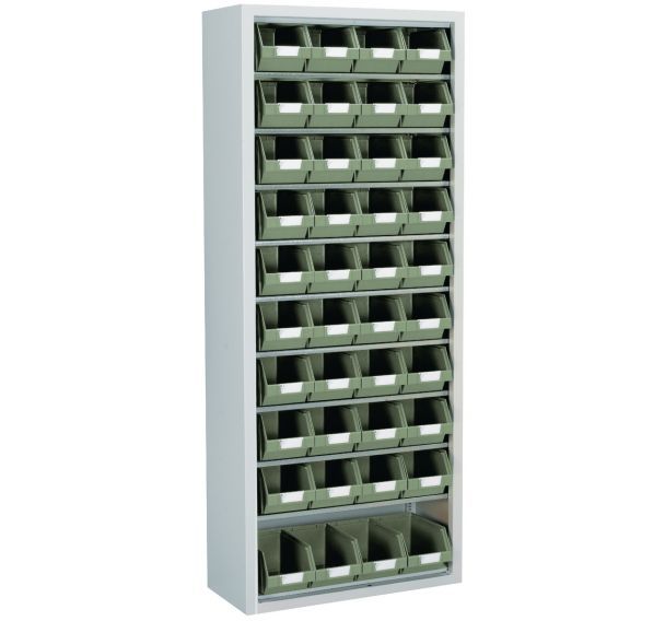 Armoire avec bacs à bec Manugreen - Moyenne - Sans portes