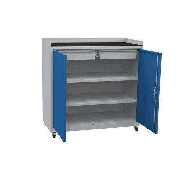 Armoire basse à outils - mobile - 1 et 2 portes