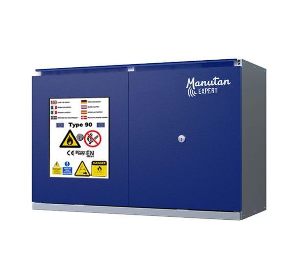 Armoire basse batterie lithium passif - 2 portes