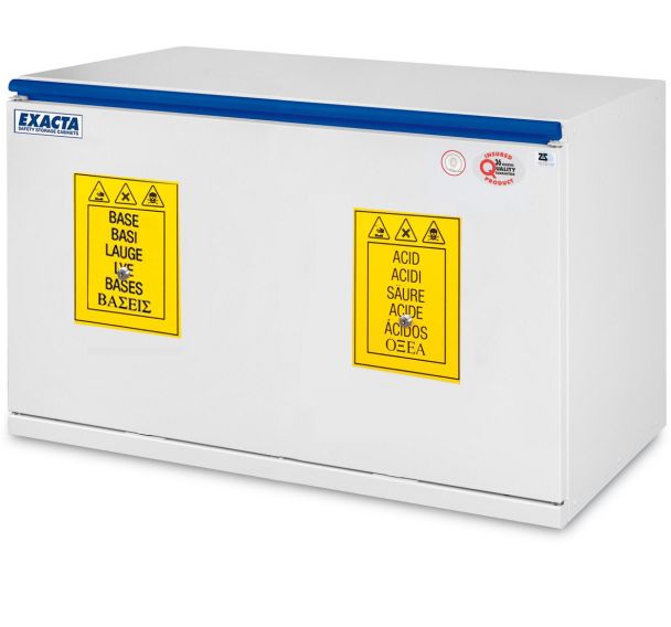 Armoire basse pour acides et bases - Portes tiroirs - Exacta