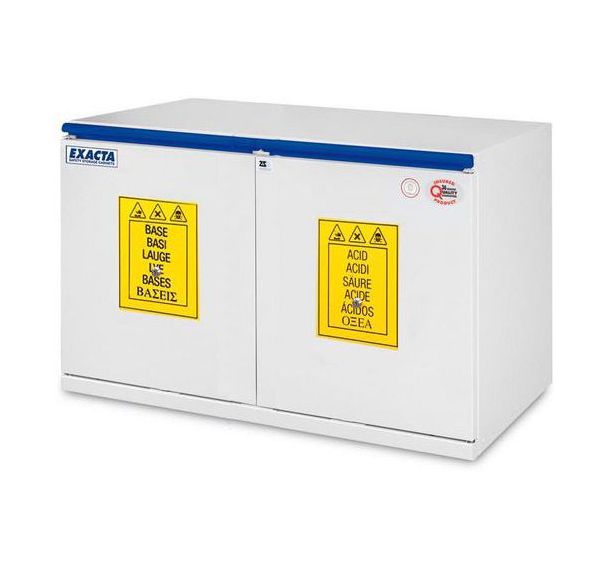Armoire basse pour acides et produits toxiques - Exacta
