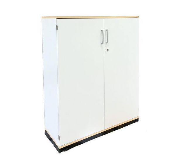 Armoire basse reconditionnée à portes battantes - Kinnarps