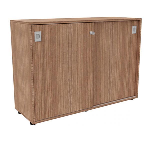 Armoire bois IDEA portes coulissantes hauteur 86 cm