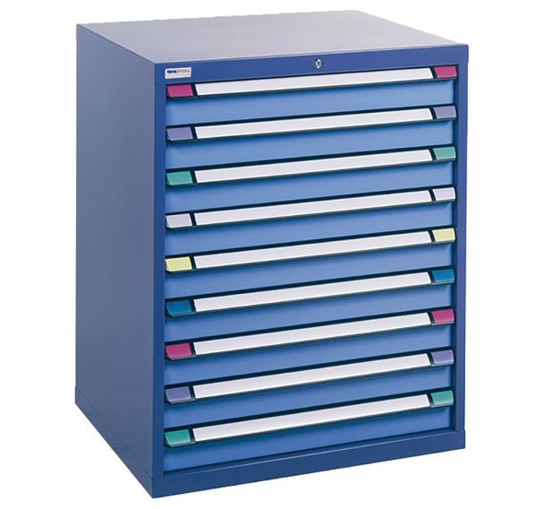 Armoire d'atelier 9 tiroirs TM Classic Hauteur 100 cm Thurmetall
