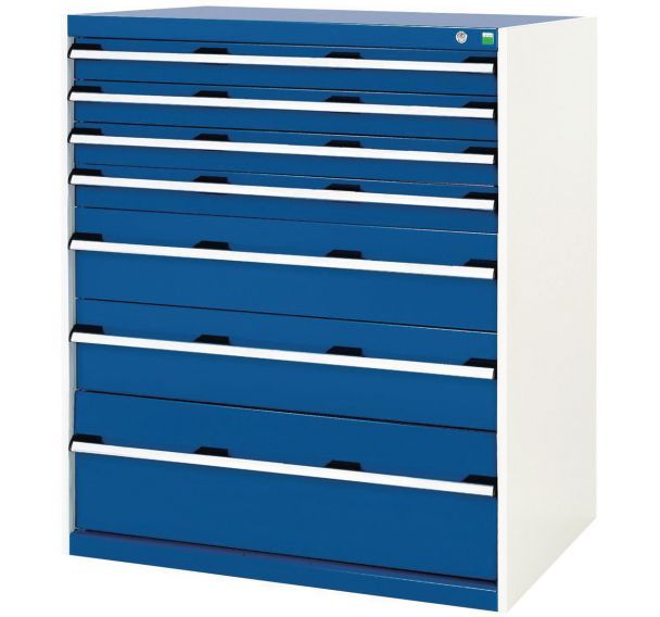 Armoire d'atelier à tiroirs Bott SL-107 - Hauteur 120 cm