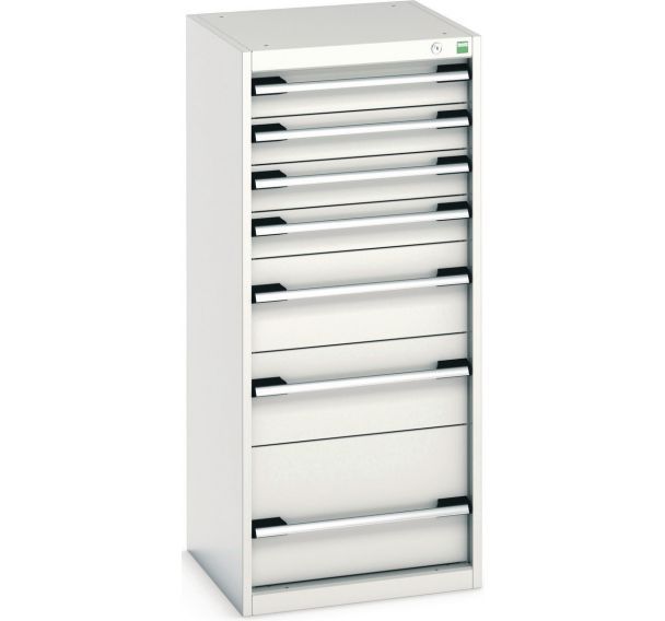 Armoire d'atelier à tiroirs cubio SL-5512-7 - Bott