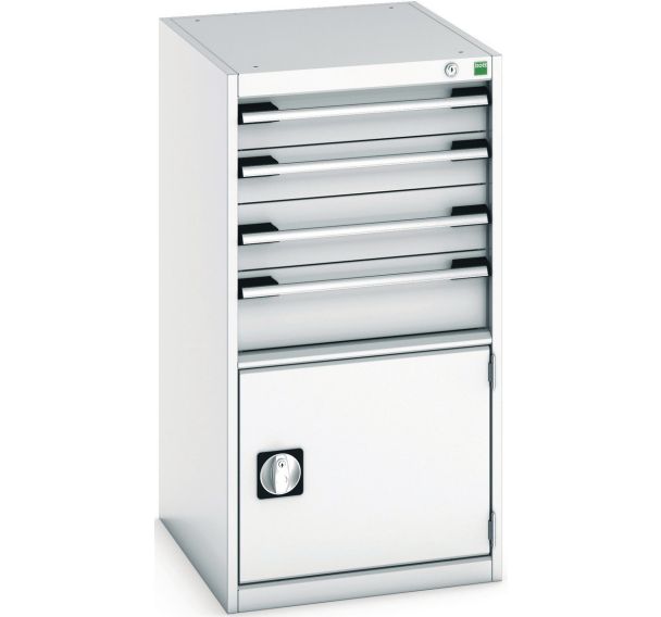 Armoire d'atelier à tiroirs cubio SL-5610-4 - Bott