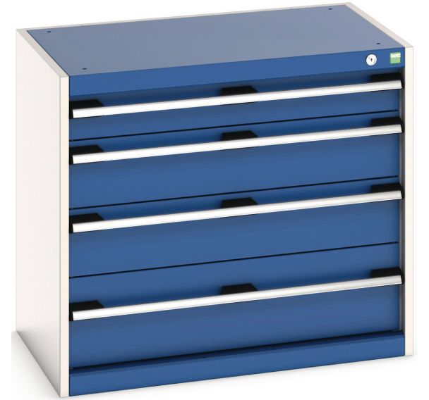 Armoire d'atelier à tiroirs cubio SL-857-4.1 - Bott