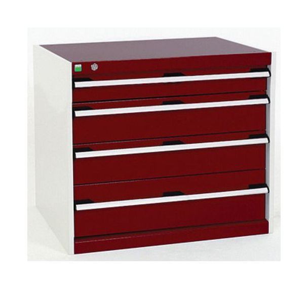 Armoire d'atelier à tiroirs cubio SL-877-4.1 - Bott