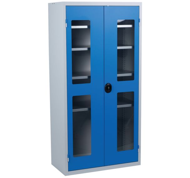 Armoire d'atelier à vitrine - Largeur 1000 mm