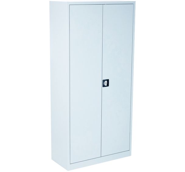 Armoire d'entretien grande largeur coloris gris