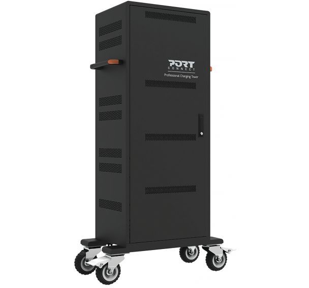Chariot de charge pour 40 tablettes + 1 PC portable 1 PC portable jusquà 17''