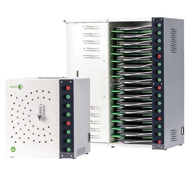 Armoire de rechargement USB-C Putnam 8 & 16 - LocknCharge