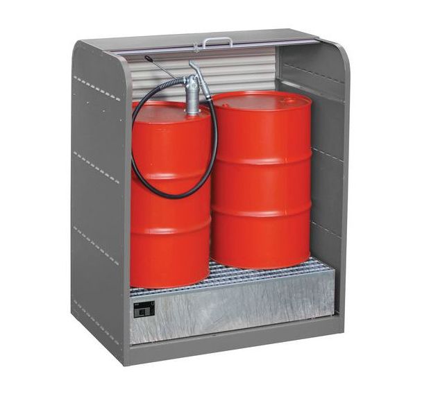 Armoire de rétention à volet roulant