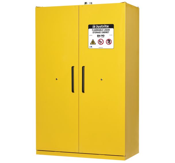 Armoire de sécurité EN 90 minutes 120cm x 207cm Jaune Justrite