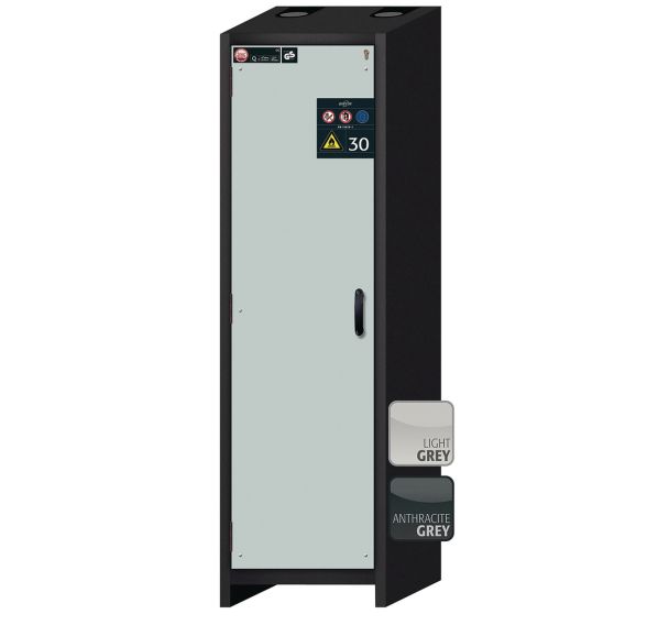 Armoire de sécurité Q-CLASSIC-30 Gris/Gris clair RAL 7035 - asecos