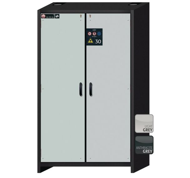 Armoire de sécurité Q-CLASSIC-30 Gris/Gris clair RAL 7035 - asecos