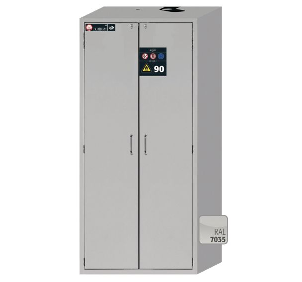 Armoire de sécurité S-CLASSIC-90 Gris RAL 7035 - asecos