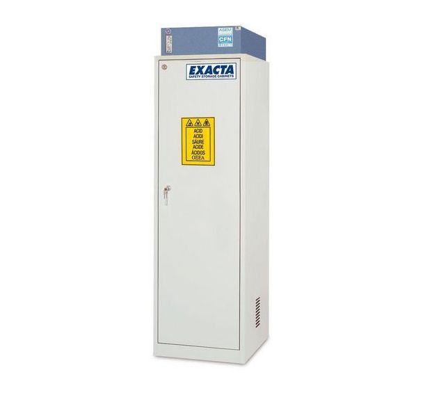 Armoire de sécurité à filtration intégrée - Porte pleine étagères - Exacta