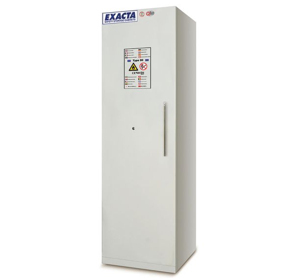 Armoire de sécurité anti-feu 90 min - Gris