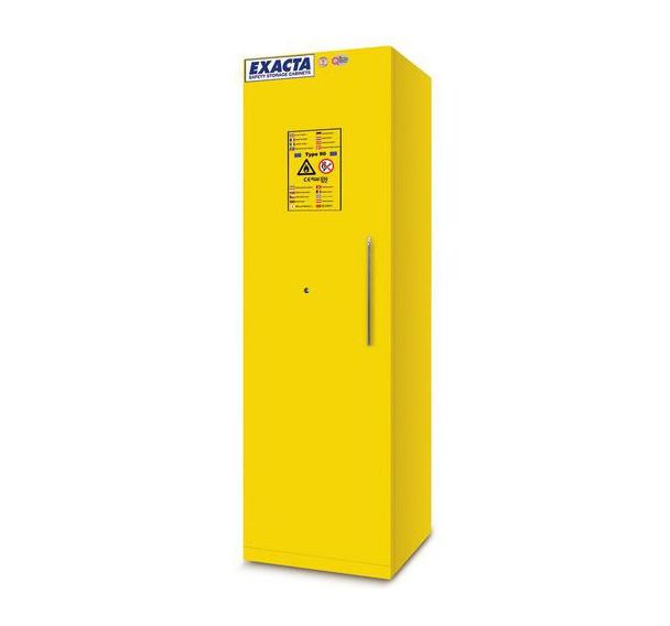 Armoire de sécurité anti-feu 90 min - Jaune - Exacta