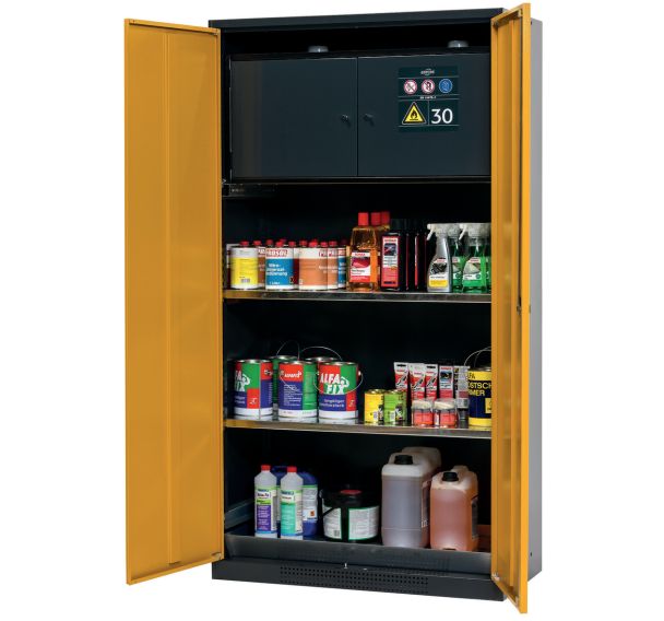 Armoire de sécurité avec box pour produits inflammables
