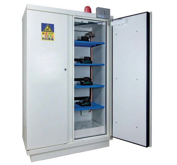 Armoire de sécurité haute 2 portes - extincteur