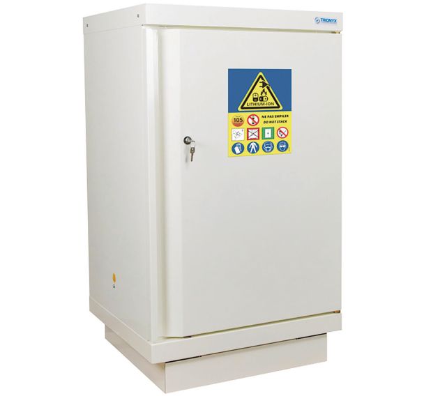 Armoire de sécurité pour le stockage de batteries au lithium - Nue à équiper - Trionyx