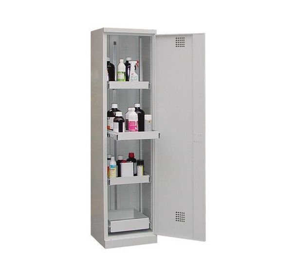 Armoire de stockage à tiroirs pour produits dangereux