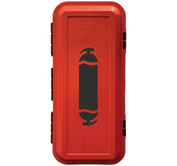 Armoire extincteur 6 L, 6 kg ou 2 kg CO2 clic - clac