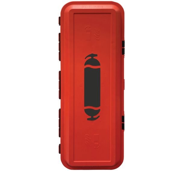 Armoire extincteur 9 L, 9 kg ou 5 kg CO2 clic - clac