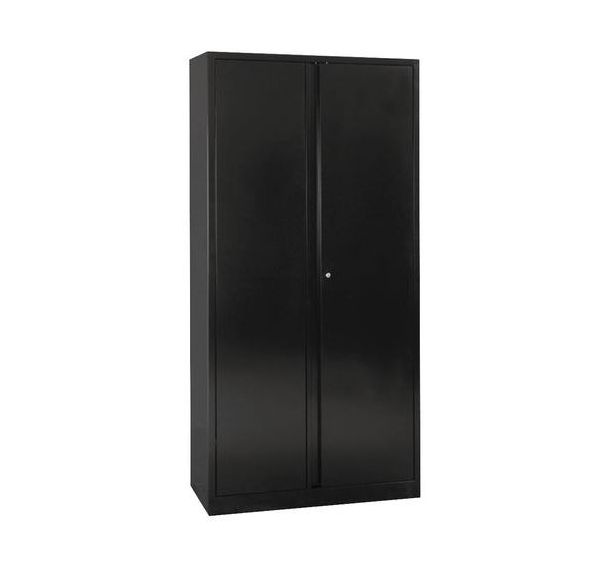 Armoire haute à portes battantes à monter - Largeur 100 cm - Manutan Expert