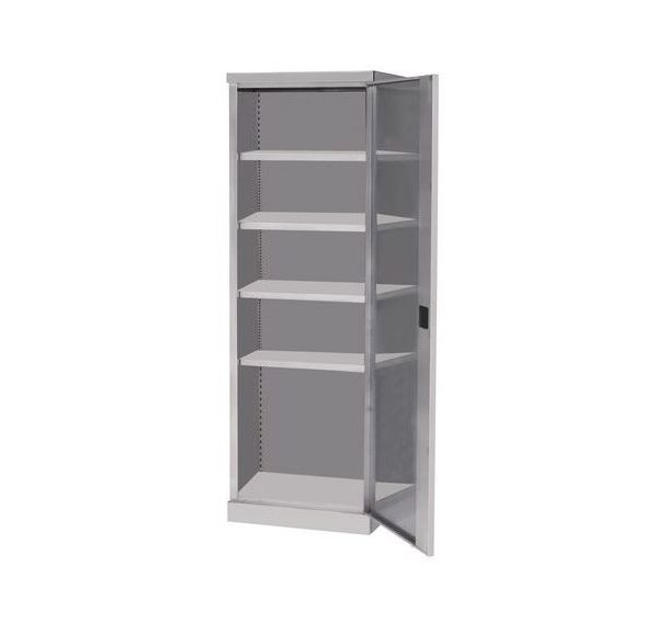 Armoire haute en inox - 1 porte