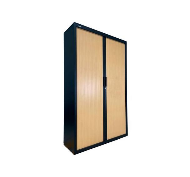 Armoire haute reconditionnée à rideaux - Steelcase