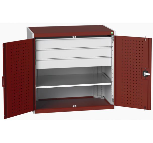 Armoire lourde combinée Cubio 1050x650x1000mm - Bott