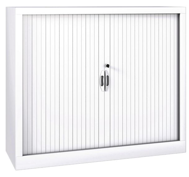 Armoire métal Classique hauteur 102 cm rideaux PVC classé au feu M1 Acial