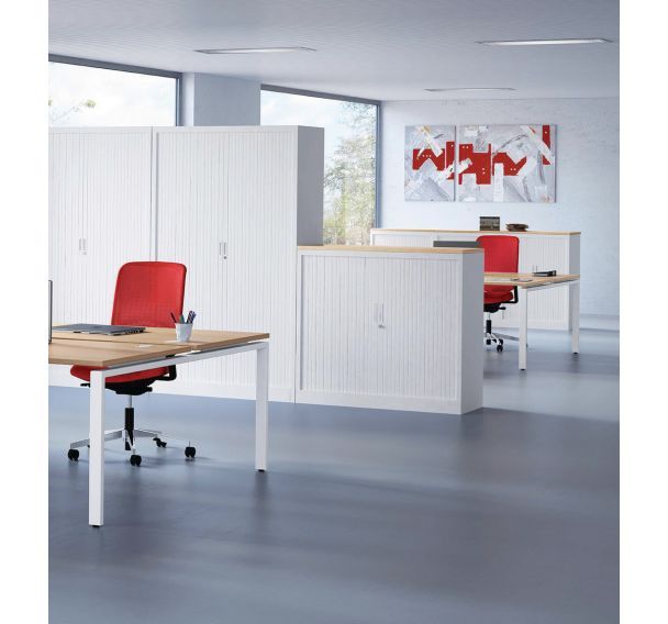 Armoire métal à rideaux hauteur198 cm
