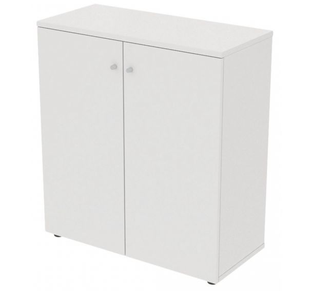 Armoire mi haute portes battantes largeur 100 cm