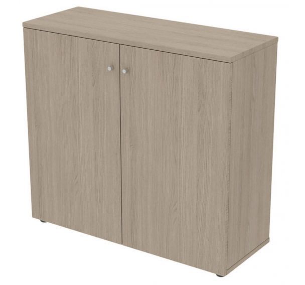Armoire mi haute portes battantes largeur 120 cm