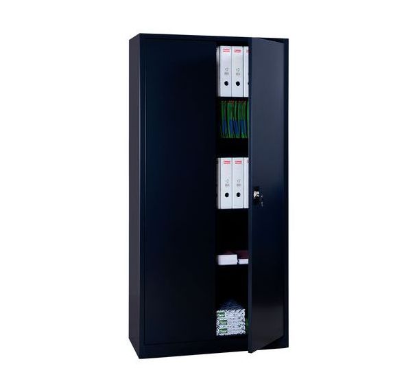 Armoire monobloc à porte battante compacte - H 180 cm - Manutan Expert