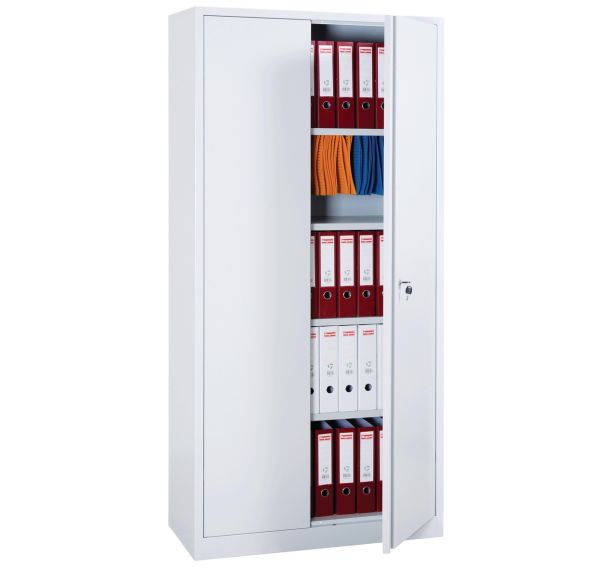 Armoire monobloc à porte battante compacte - H 195 cm - Manutan Expert